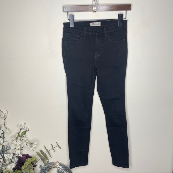 MADEWELL Roadtripper Skinny Jeans Bennett Black {I20} - Picture 2 of 6